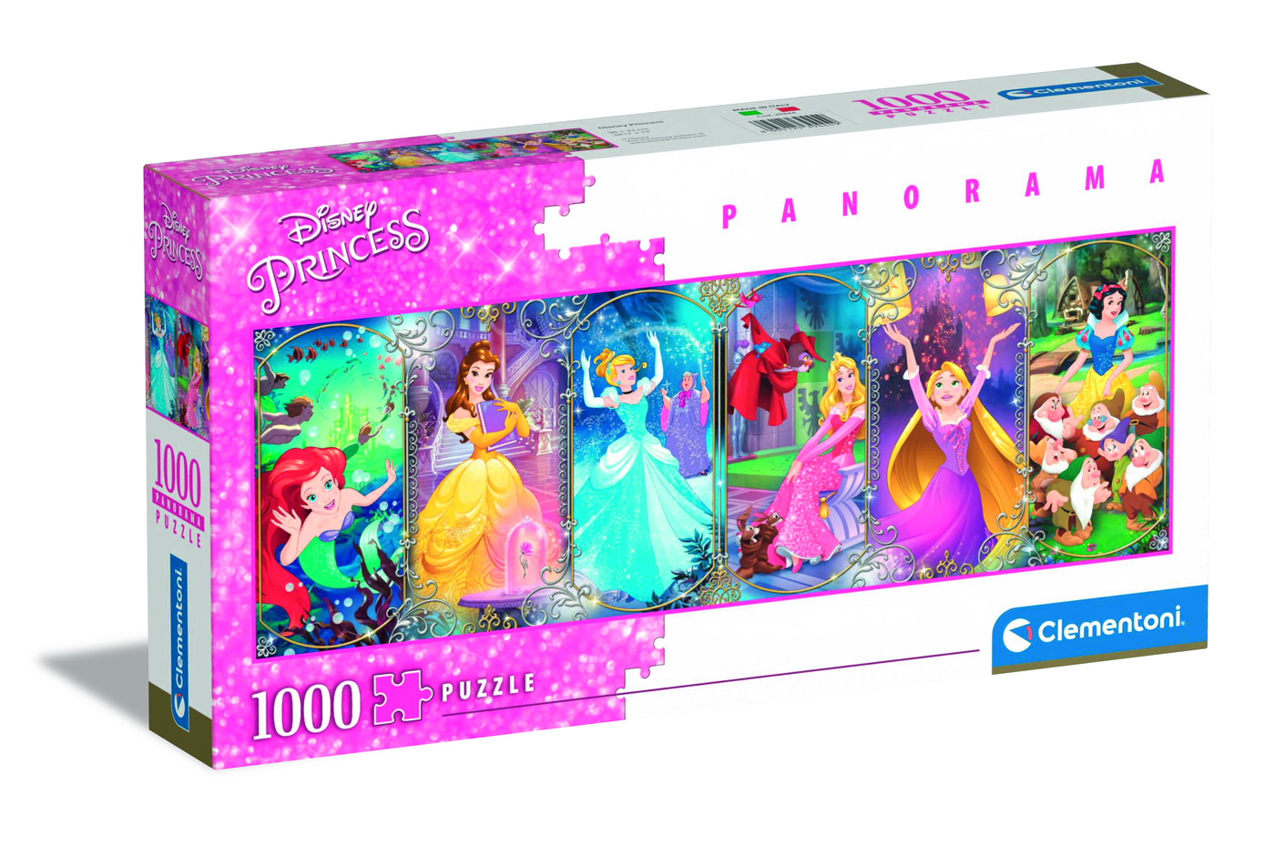 Disney Princess 1000 Pcs Panorama Puzzle Clementoni