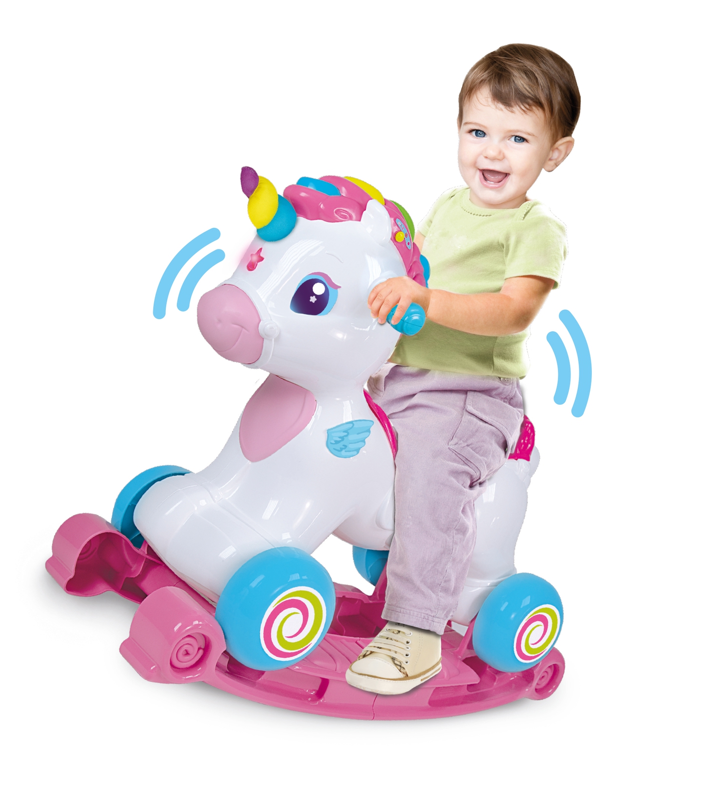 clementoni unicorn ride on