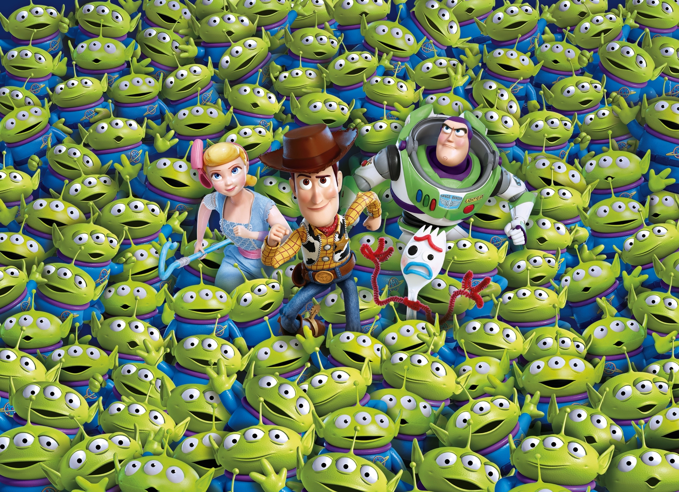 Disney Toy Story 4 1000 Teile Impossible Puzzle Clementoni