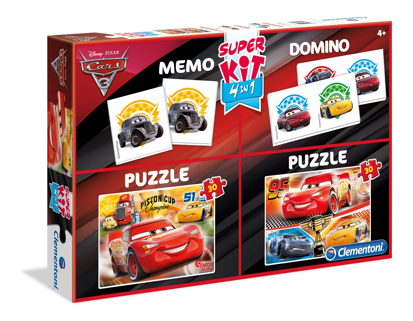 Disney Cars 2x30 Pcs Supercolor Puzzle Clementoni