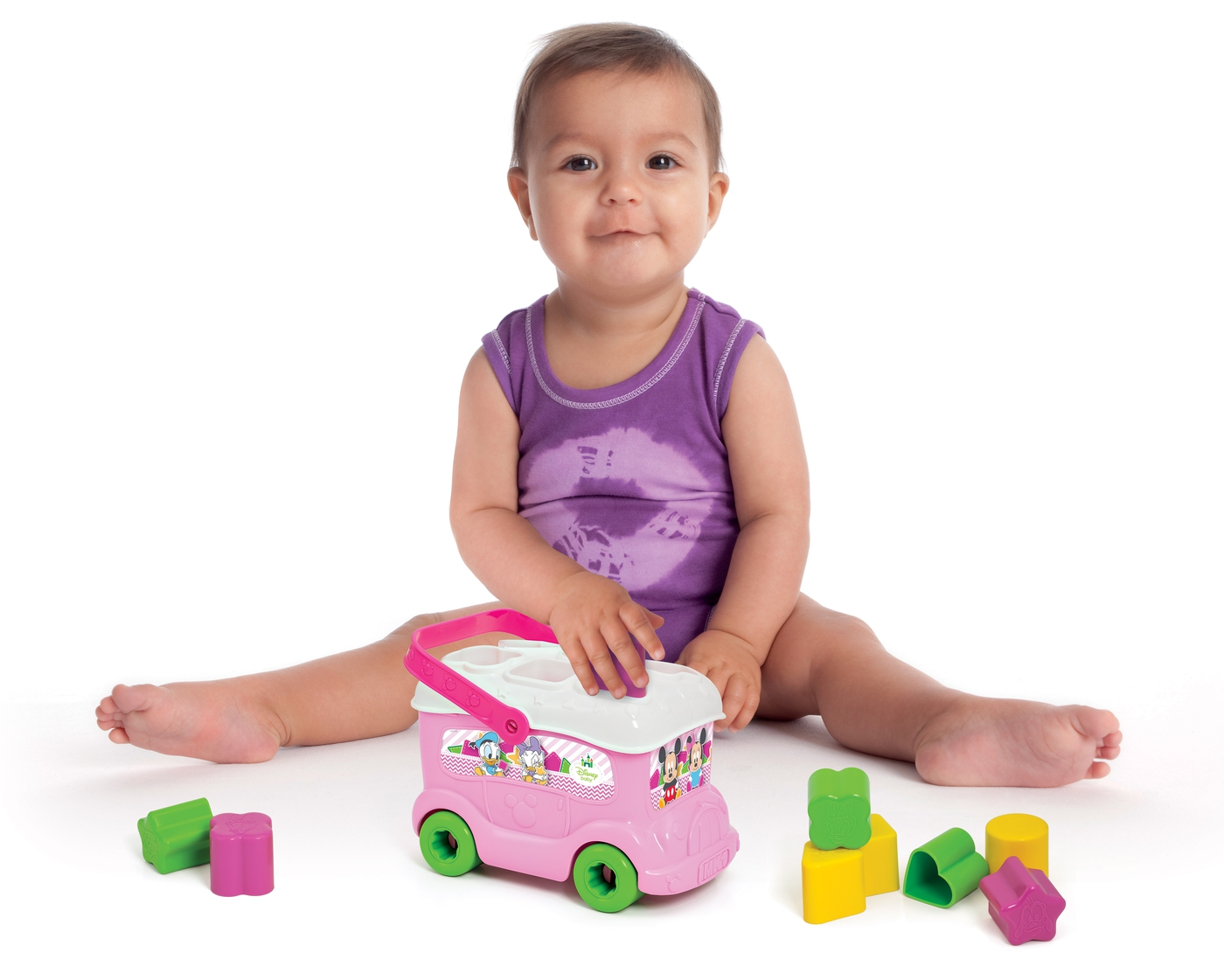 baby minnie shape sorter bus