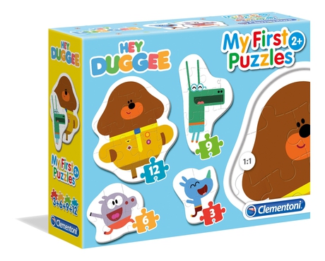 Hey Duggee - 3+6+9+12 pcs - My First Puzzle - Clementoni