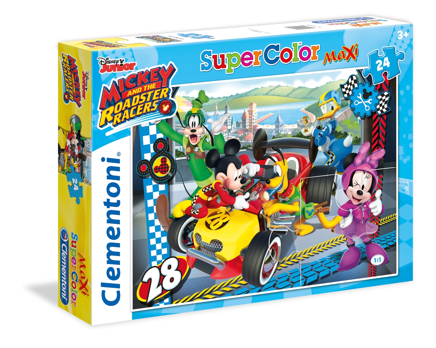 Disney Mickey And The Roadster Racers 24 Pcs Supercolor Puzzle   Disney Mickey And The Roadster Racers 24 Pcs Supercolor Puzzle UEzHHMO 