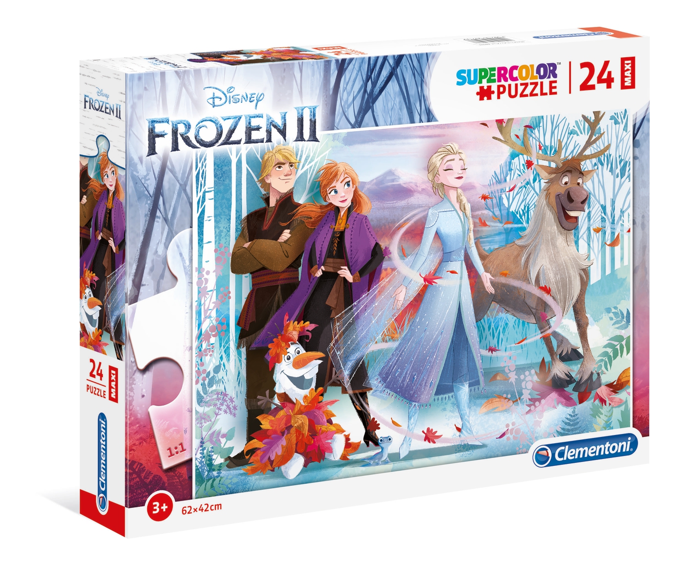 Disney Frozen 2 - 24 pcs - Supercolor Puzzle - Clementoni