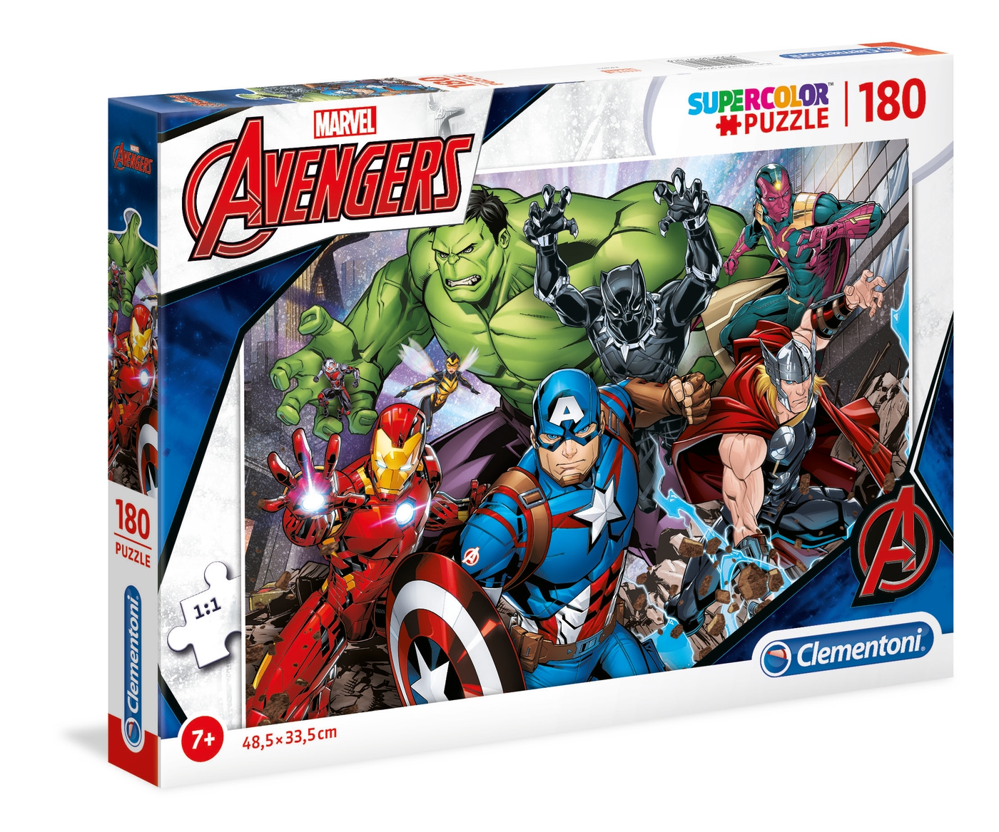 Marvel The Avengers - 180 pcs - Supercolor Puzzle - Clementoni