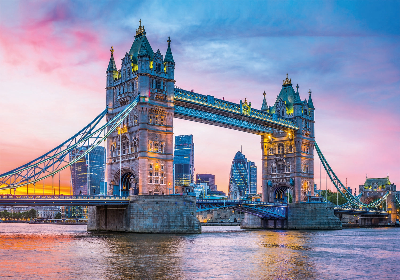 Tower Bridge Sunset 1500 Pcs High Quality Collection Clementoni