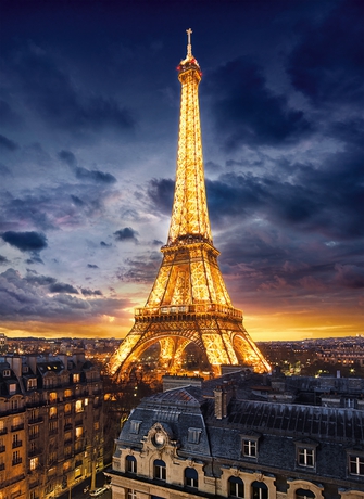 Tour Eiffel - 1000 pcs - High Quality Collection - Clementoni