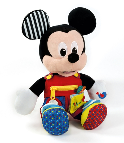 Peluche Baby Mickey Habille Moi Clementoni