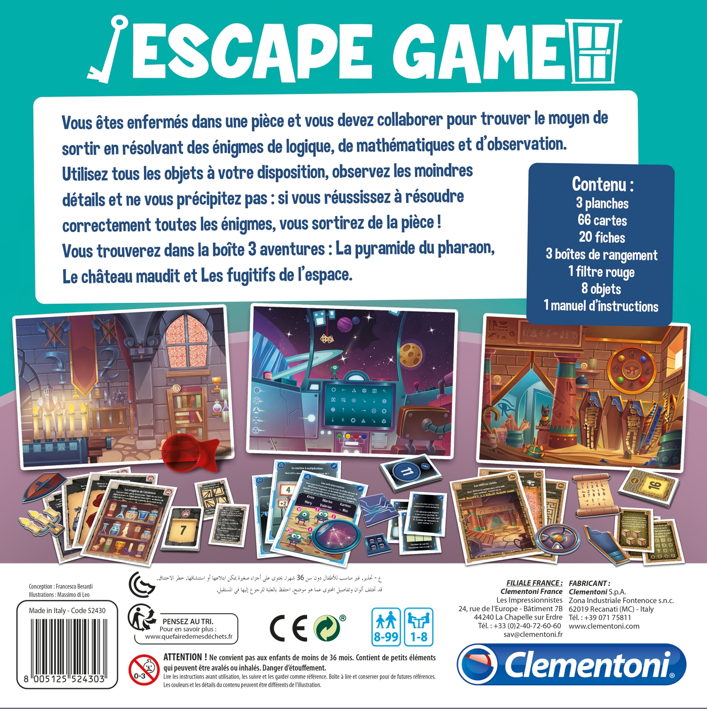 Escape Game Clementoni