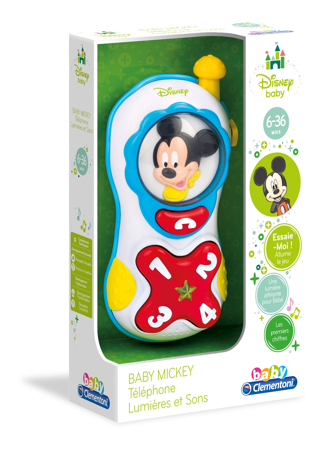 telephone mickey clementoni