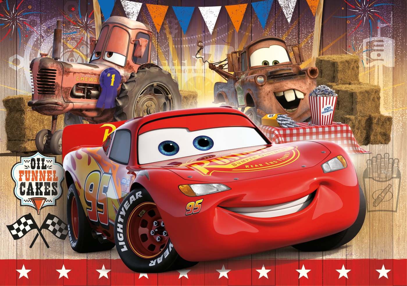 Disney Pixar Cars - 30 pezzi - Supercolor Puzzle - Clementoni