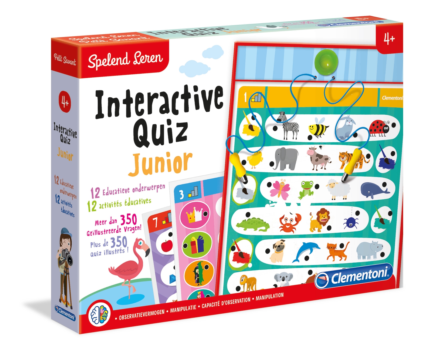 Interactive Quiz Junior - Clementoni