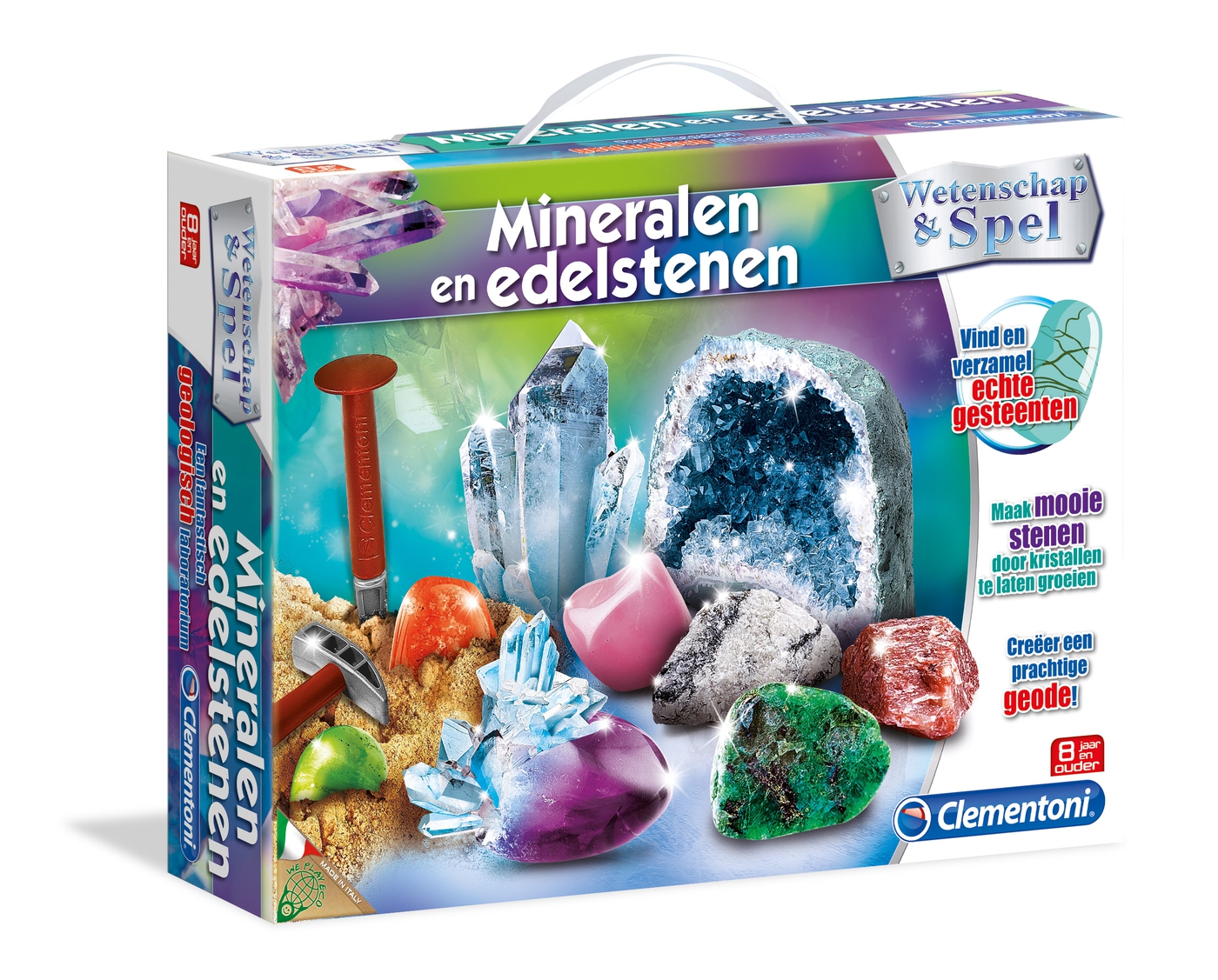 Spiksplinternieuw Mineralen en Edelstenen - Clementoni ZJ-17