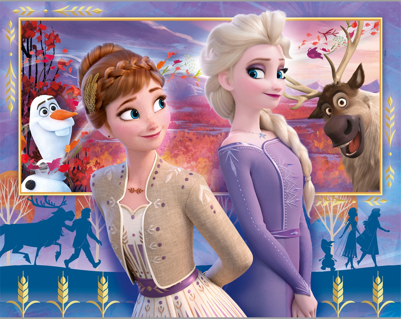 frozen disney puzzle