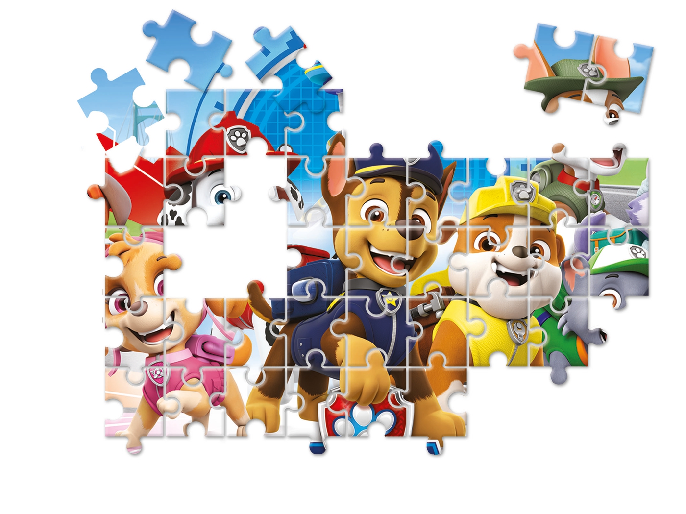 Paw Patrol - 30 El. - Supercolor Puzzle - Clementoni