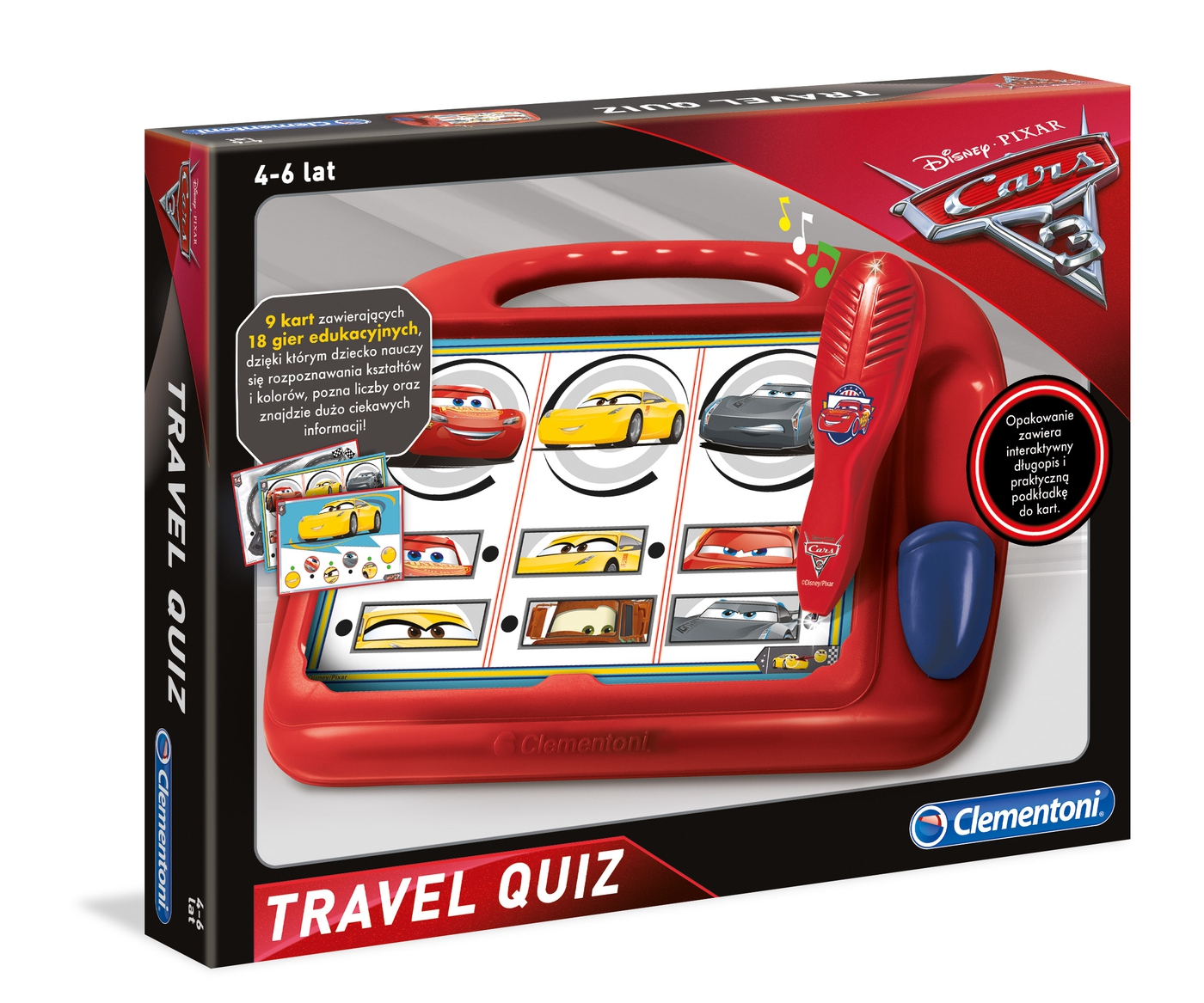 Travel Quiz Cars Clementoni