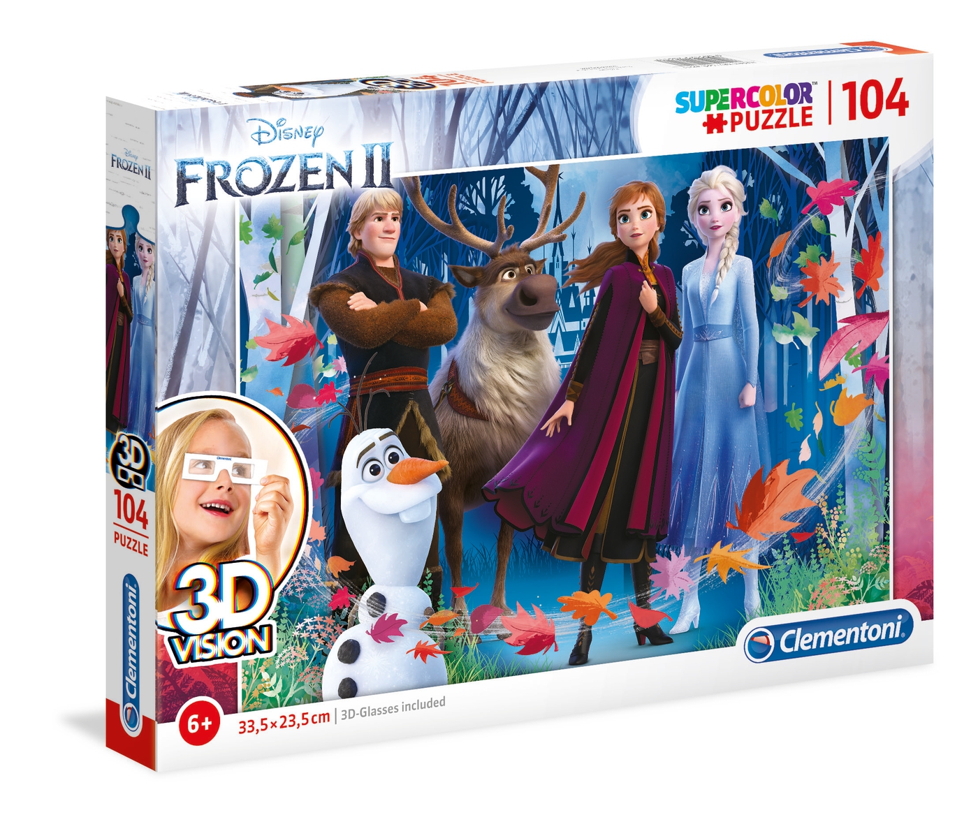 puzzle 3d frozen 2