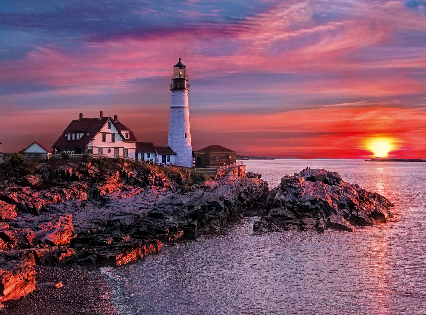 Portland Head Light 500 Pe As High Quality Collection Clementoni   Portland Head Light 500 Pecas High Quality Collection VHMlvnu 