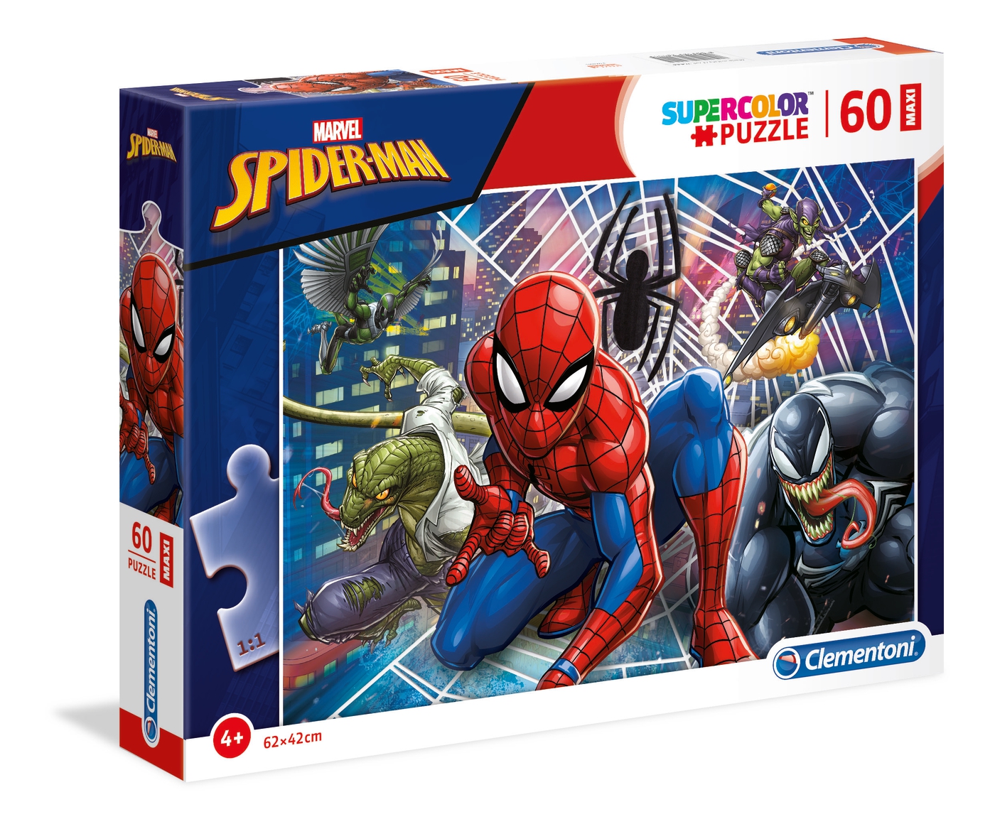 Marvel Spider-Man 60 - Supercolor Puzzle - Clementoni