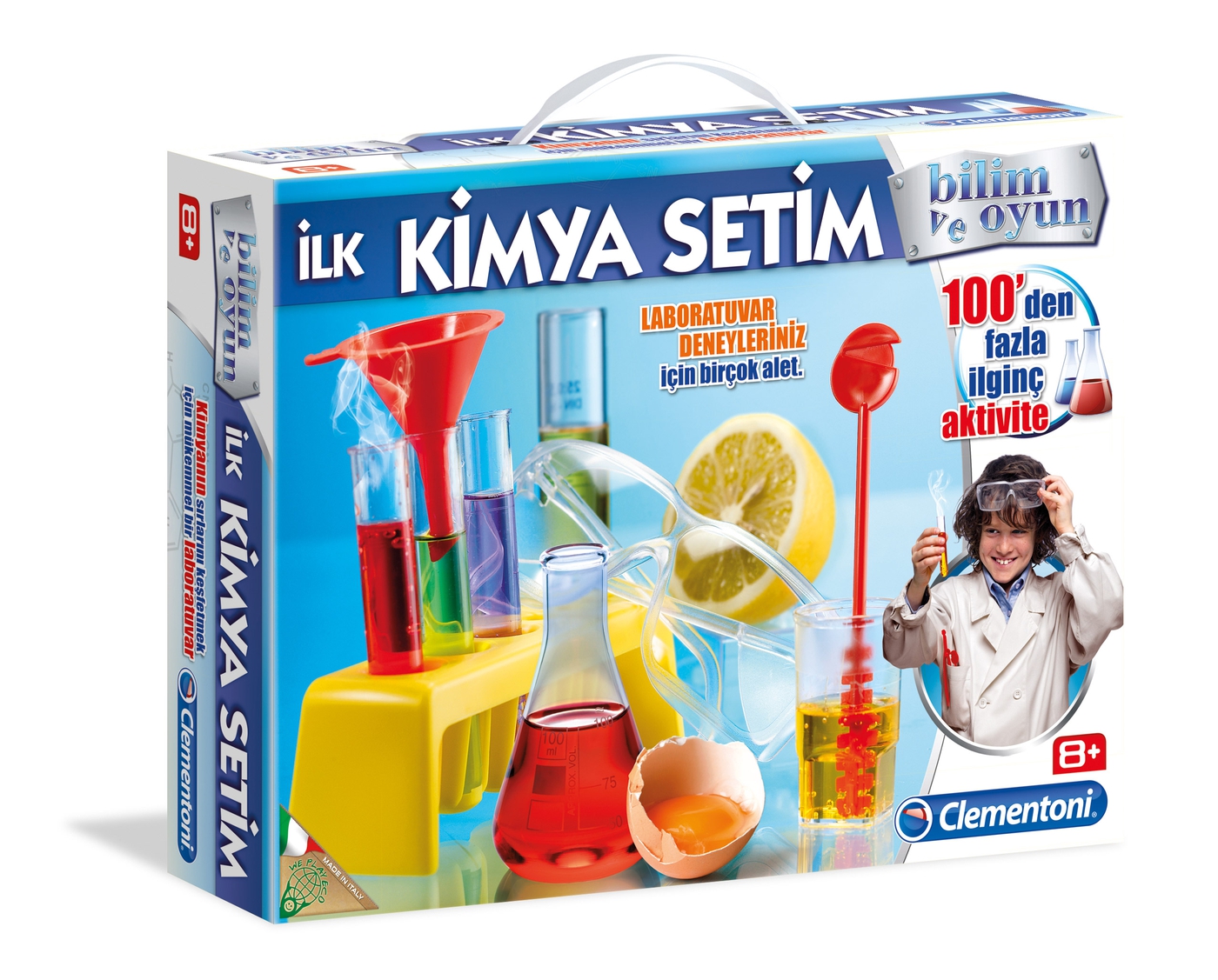 Bilim ve Oyun - İlk Kimya Setim - Clementoni